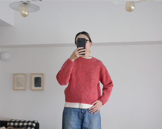 ポップなカラーをコーディネート◎