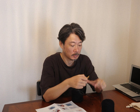 初めての編み物 Vol.2 ライター及川壮也さん